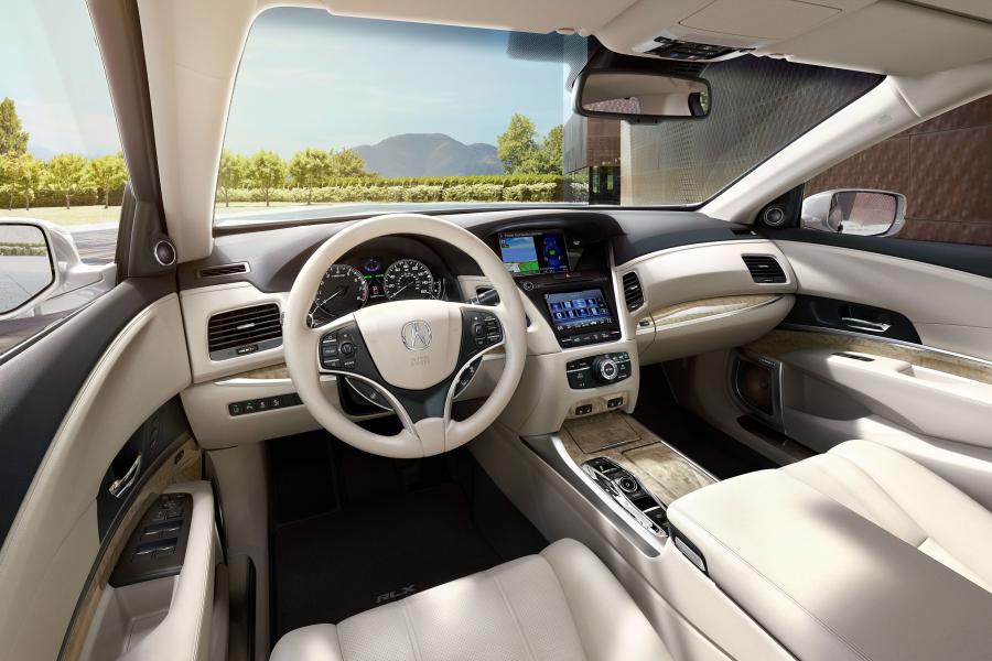 Интерьер Acura RLX Sport Hybrid SH-AWD 2017 года  (фото 7 из 52)